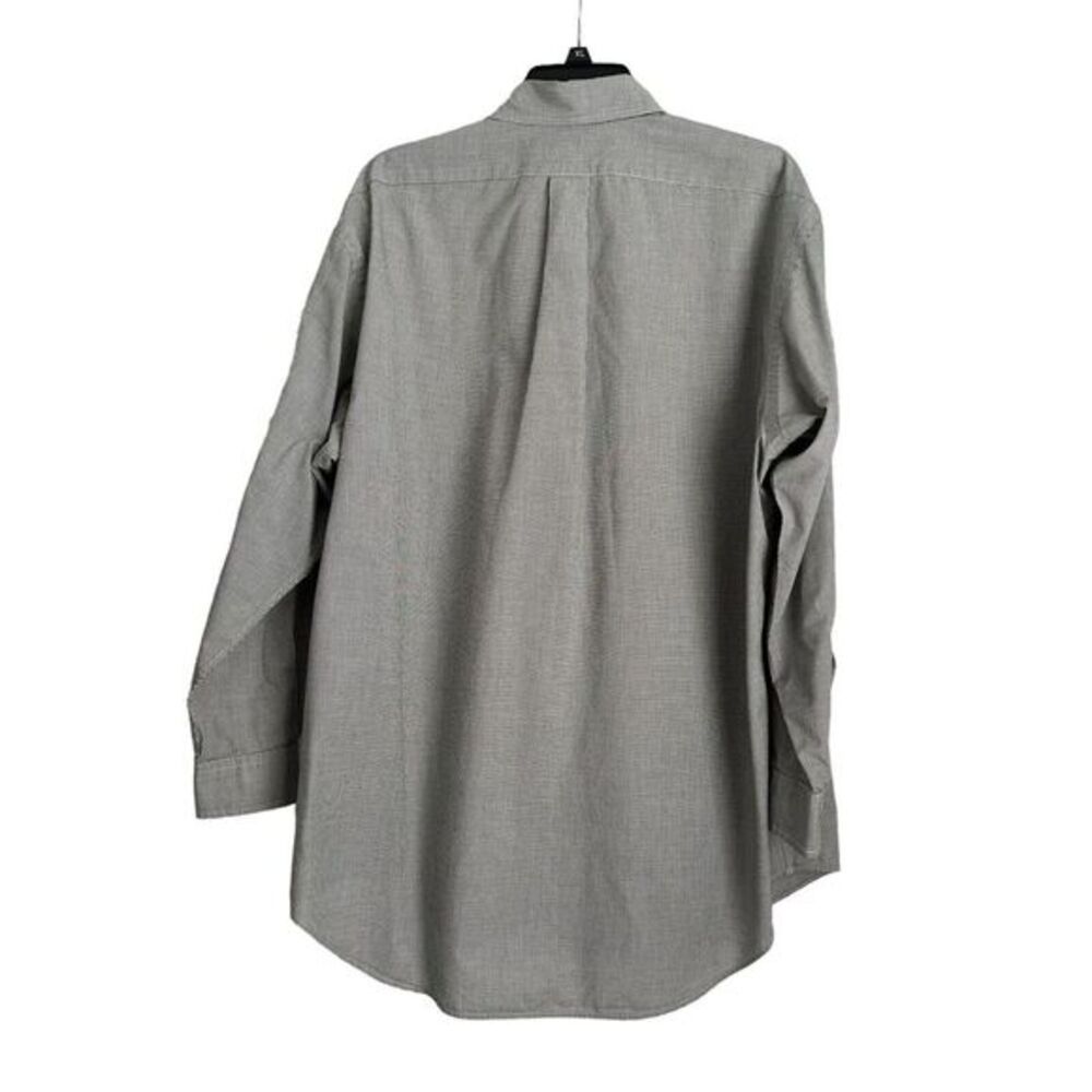 Ralph Lauren Button-Up Shirt Blue Large 16-1/2 34/35 Men's Check Long Sleeve - Picture 4 of 7